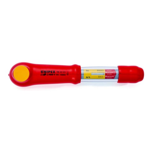 Clés dynamométriques, avec carré mâle, réversible Knipex