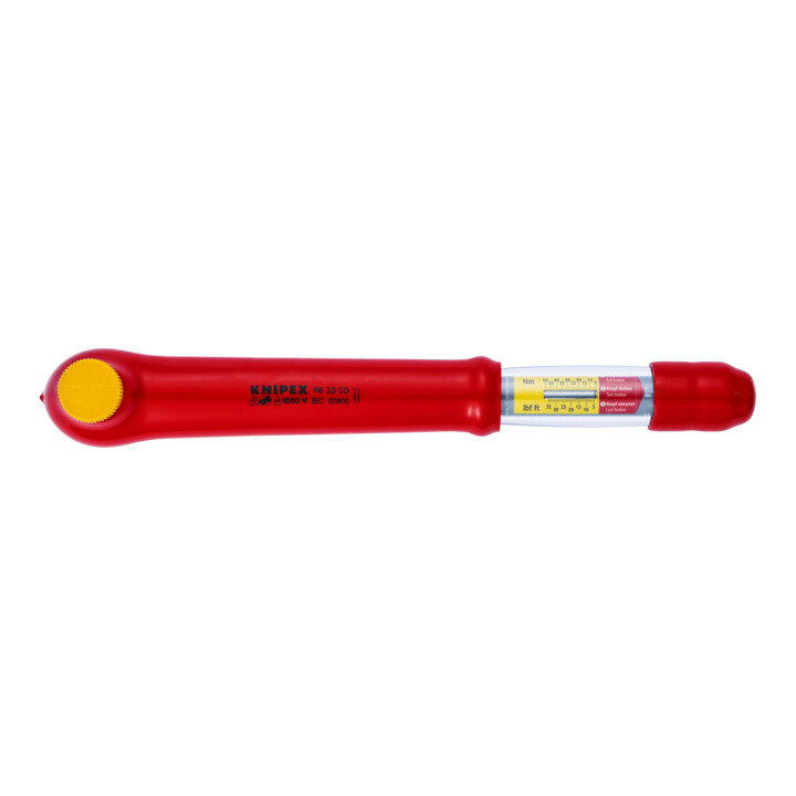 Clés dynamométriques, avec carré mâle, réversible Knipex