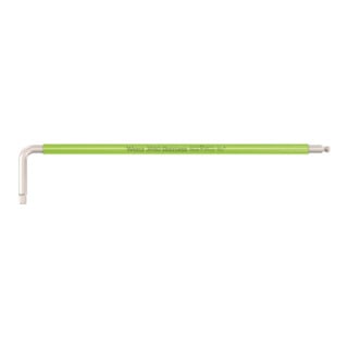 Clés mâles coudées Wera 3950 SPKL Multicolour Imperial, syst. impérial, acier inoxydable, 3/32" x 112 mm
