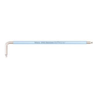 Clés mâles coudées Wera 3950 SPKL Multicolour Imperial, syst. impérial, acier inoxydable, 5/64" x 101 mm