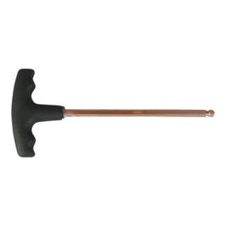 KS Tools BERYLLLIUMplus Clé hexagonale à six pans creux, poignée en T avec tête sphérique