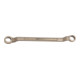 Outils KS BRONZEplus Clé à anneaux à double extrémité coudée-1