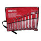 Clés polygonales contre-coudées, 11 pcs. 6-32mm-5