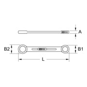 Outils KS ULTIMATEplus Clé polygonale à double effet-3
