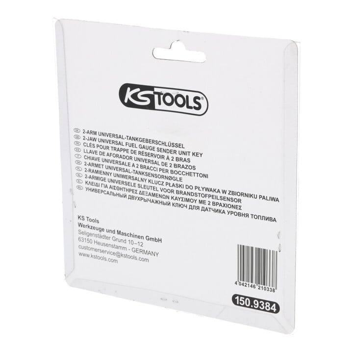 Clés pour trappe de réservoir à 2 bras, Ø 80-120mm