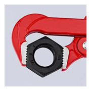 Clé à tube Knipex 90° laquée en rouge-4