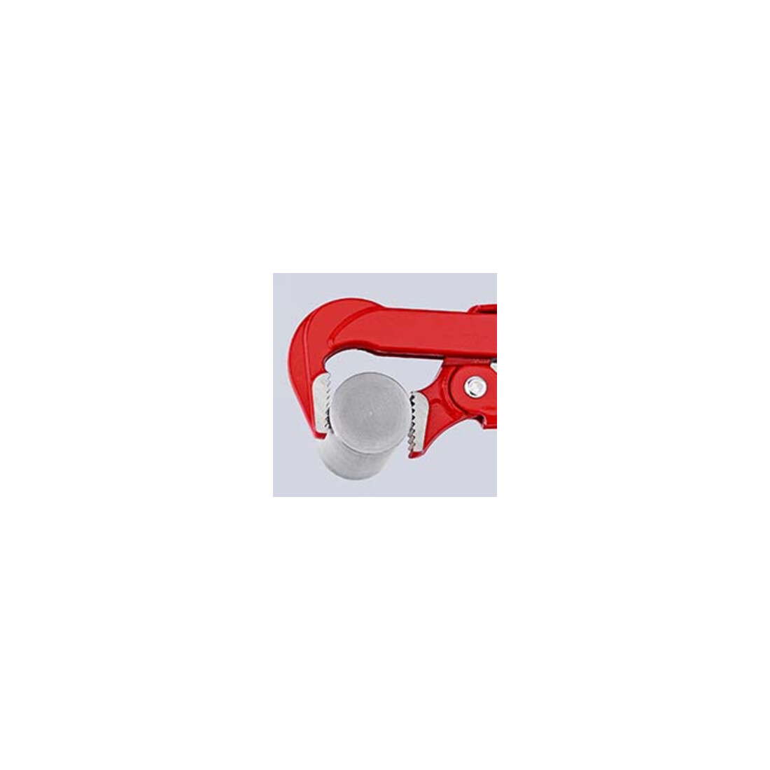 Clé à tube Knipex 90° laquée en rouge