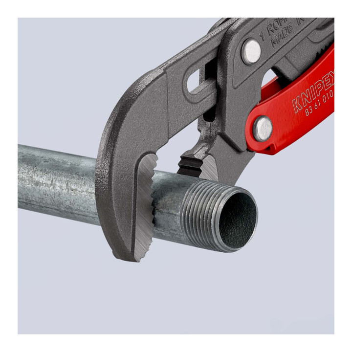 Clés serre-tubes en «S», avec réglage rapide Knipex