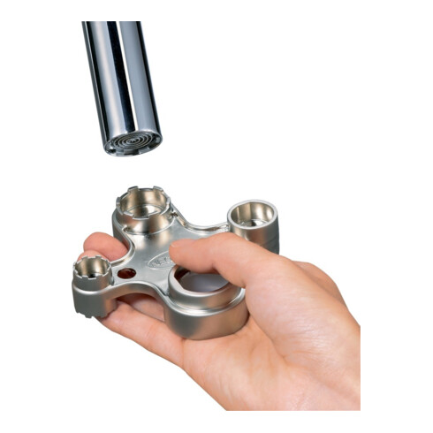 Clés universelles 92 x 92 mm 4 fonctions NEOPERL