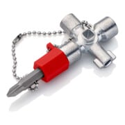 Clés universelles pour armoires de commande, pour toutes les armoires et systèmes de fermeture standard Knipex-2
