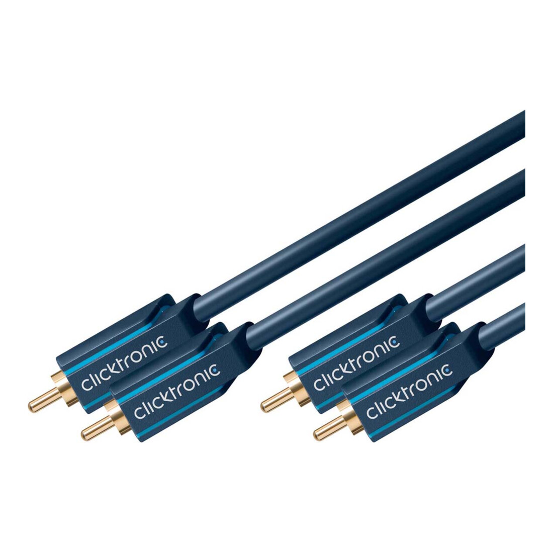 Clicktronic Câble audio stéréo 5m 70381