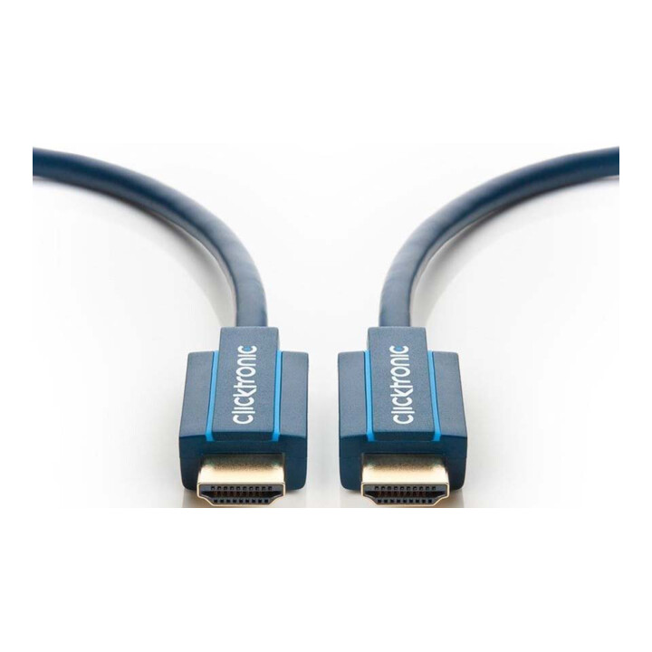 Clicktronic Câble HDMI Ultra HighSpeed 2m, Type A, pour 4K/8K 40990