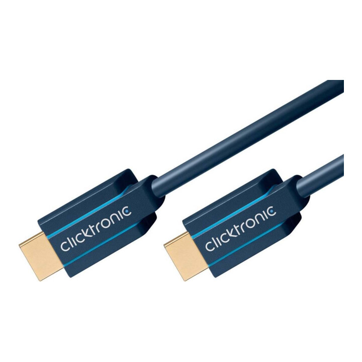 Clicktronic Câble HDMI Ultra HighSpeed 2m, Type A, pour 4K/8K 40990