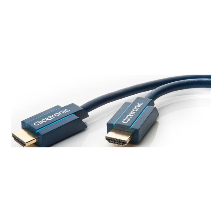 Clicktronic Câble HDMI Ultra HighSpeed 2m, Type A, pour 4K/8K 40990