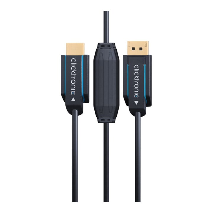 clicktronic DisplayPort HDMI Adapterkabel 5m 4K 44926