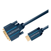 Clicktronic HDMI/DVI-Adapterkabel 3m 70342