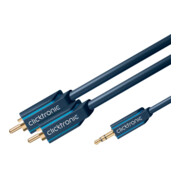 Clicktronic MP3-Adapterkabel 2m 70467-3