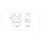 CELO pince plastique Multiclip MC-16 gris-4
