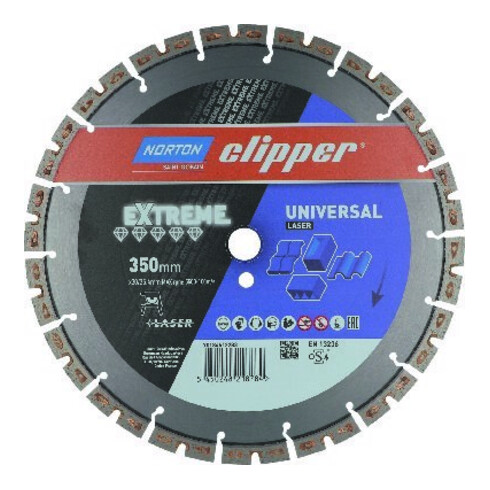 CLIPPER Diam.-Disque de découpe extrême universel Laser 350x30/25