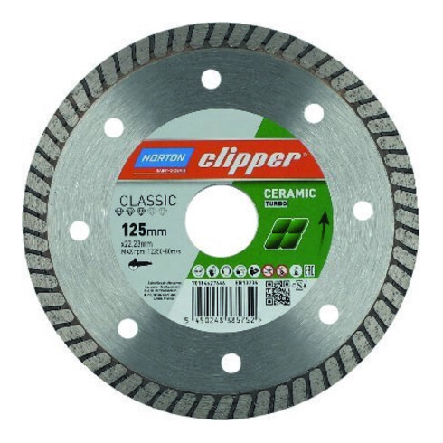 CLIPPER Diamant-Trennscheibe Classic Pro Ceramic 115x22,23
