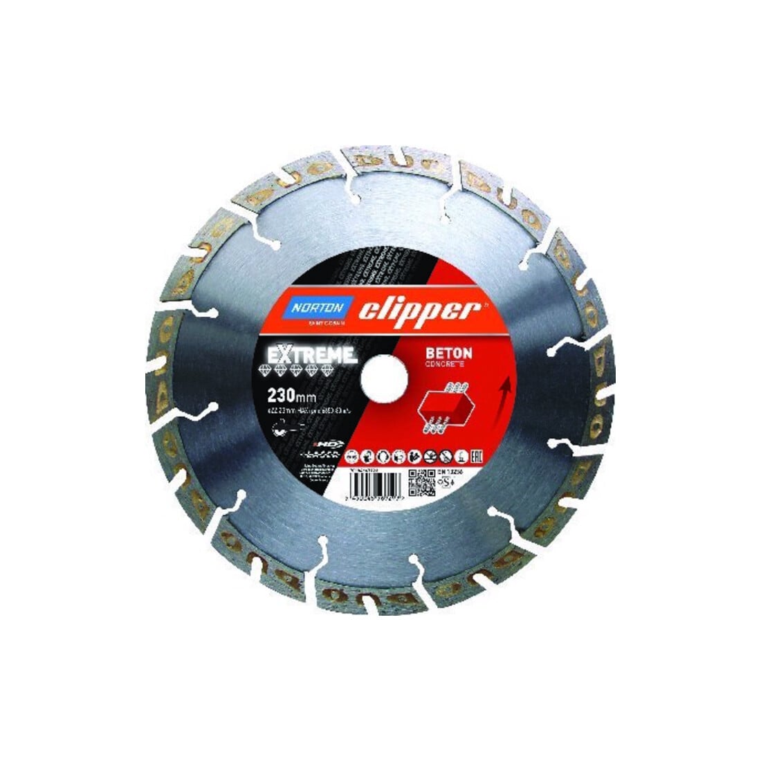 CLIPPER Diamant-Trennscheibe Extreme Beton 350 x 25,4 mm