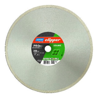 CLIPPER Disque de coupe diamant Pro Ceramic 250x30/25,4 mm