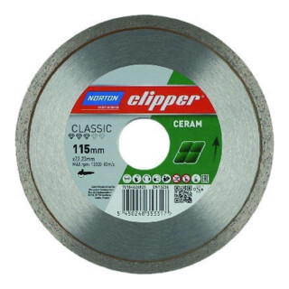 CLIPPER Disque diamanté de coupe CLA Ceram 1670 125x22,23 mm