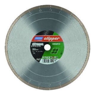 CLIPPER Disque diamanté de découpe Ceram XJ, 350 x 25,4 mm