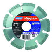CLIPPER Racleur à mortier TP, 125 x 6,5 mm