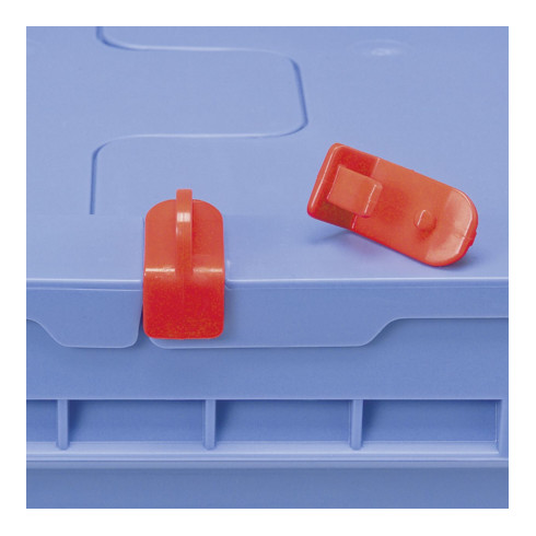 Clips de fermeture rouge Bito