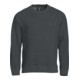 CLIQUE Felpa Classic Roundneck, antracite melange, Tg. Unisex: L-1