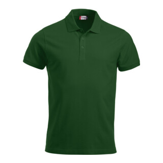 CLIQUE Polo Classic Lincoln, vert bouteille, Taille unisexe: S