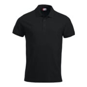 Clique Polo-Shirt Classic Lincoln, nero, taglia unisex: M