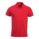 Clique Polo-Shirt Classic Lincoln, rosso, taglia unisex: L-1