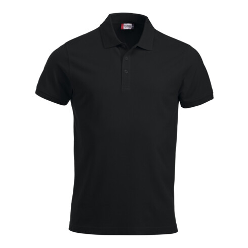 Clique Polo-Shirt Classic Lincoln, schwarz, Unisex-Größe: L