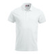 CLIQUE Poloshirt Classic Lincoln, wit, Uniseks-maat: S-1