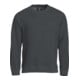CLIQUE Sweatshirt Classic Roundneck, antracietgrijs-gem&#234;leerd, Uniseks-maat: L-1