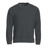CLIQUE Sweatshirt Classic Roundneck, antracietgrijs-gem&#234;leerd, Uniseks-maat: M