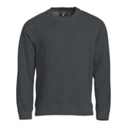 CLIQUE Sweatshirt Classic Roundneck, antracietgrijs-gem&#234;leerd, Uniseks-maat: XL