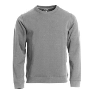 CLIQUE Sweatshirt Classic Roundneck, grijs-gemêleerd, Uniseks-maat: XL