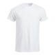 Clique T-Shirt Classic-T, bianco, taglia unisex: M-1