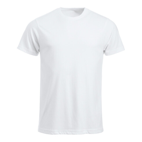 CLIQUE T-shirt Classic-T, blanc, Taille unisexe: S