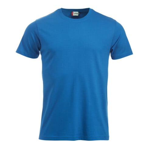 Clique T-Shirt Classic-T, blu reale, taglia unisex: 3XL