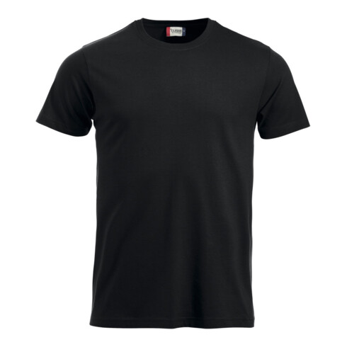 CLIQUE T-shirt Classic-T, noir, Taille unisexe: L