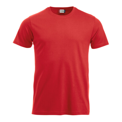 CLIQUE T-shirt Classic-T, rouge, Taille unisexe: M