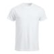 Clique T-shirt Classic-T, wit, unisex maat M-1