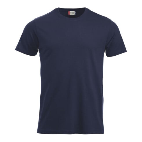 Clique T-Shirt New Classic-T, blu scuro, taglia unisex: 2XL