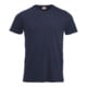 Clique T-Shirt New Classic-T, blu scuro, taglia unisex L-1
