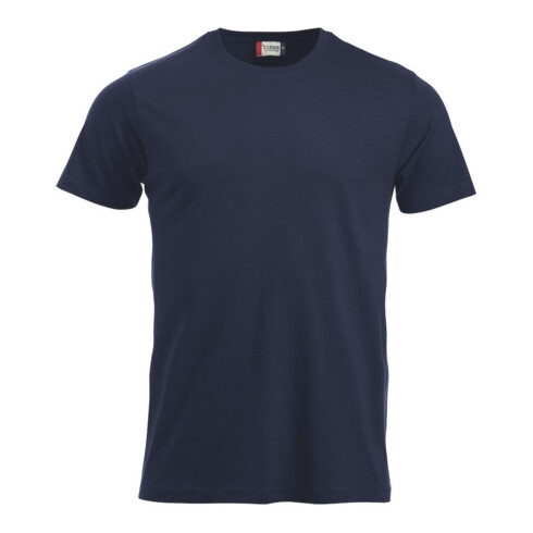 CLIQUE T-Shirt New Classic-T, blu scuro, Tg. unisex: L