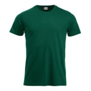 CLIQUE T-shirt New Classic-T, flessengroen, Uniseks-maat: M